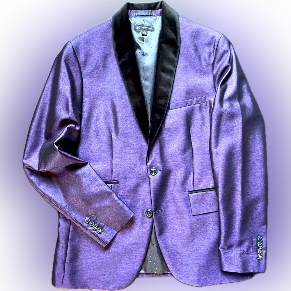 Macy’s INC Medium Tuxedo Suit Lavender